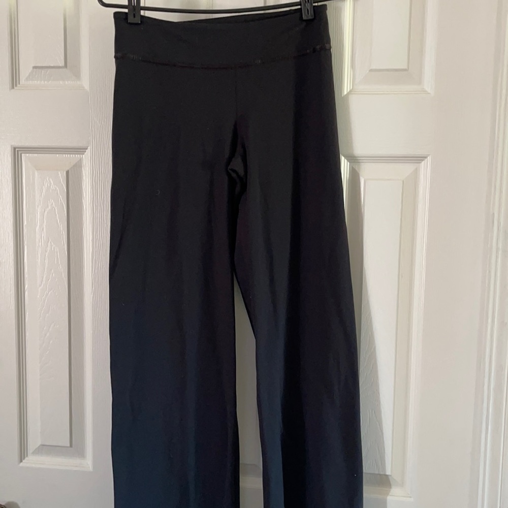 lululemon athletica Black Wide Leg Pants